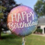 18" "Happy Birthday" Foil Balloon (Unpacked)