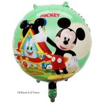 18" Round Mickey House Themed Foil Balloon (Unpacked)