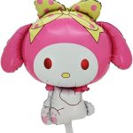 80 x 77cm Cat Sanrio My Melody Foil Balloon (Unpacked)