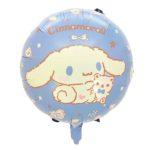 18" Round Cinnamoroll Teddy Bear Foil Balloon (Unpacked)