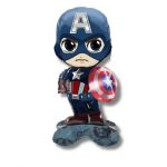 51 x 33 cm Captain America Shield Foil Balloon (Unpacked)