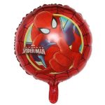 18" Round Spiderman Themed Foil Balloon (Unpacked)