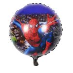 18" Round Spiderman Themed Foil Balloon (Unpacked)