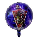 18" Round Purple Marvel Avengers Foil Balloon (Unpacked)