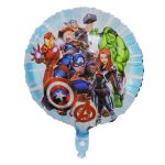 18" Round Superhero's Marvel Avengers Themed Foil Balloon (Unpacked)
