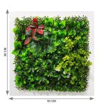 Tropical Mixed Artificial Green Wall Panel (50cm x 50cm) - Image 2
