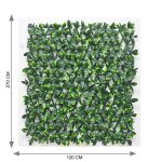 Lush Green Trellis With Dense Foliage Fence (120cm x 270cm) - Image 2