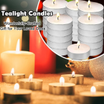 4-Hour Burn Time Tealight Candles - Image 4
