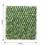 Vibrant Green Trellis Fence (120cm x 270cm) - Image 2