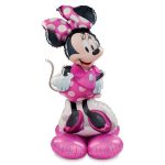 63" x 31" Anagram Airloonz Minnie Mouse Forever Foil Balloon (Unpacked)