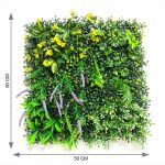 Vibrant Artificial Green Wall Panel (50cm x 50cm) - Image 2