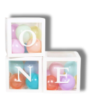 Transparent Box "ONE" 30x30 cm