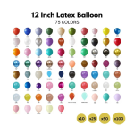 Latex Balloons 30cm/12"