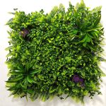 Lush Artificial Vertical Garden Wall Panel (50cm x 50cm)