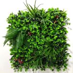 Lush Tropical Green Wall Panel (50cm x 50cm)