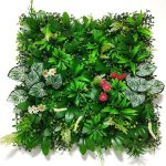 Vibrant Mix Greenery Leaves Panel (50cm x 50cm)