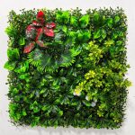 Tropical Mixed Artificial Green Wall Panel (50cm x 50cm)