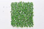 Green Trellis With Vibrant Leaves (120cm x 270cm)