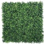 Green Artificial Hedge Panel (100cm x 100cm)