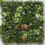 Lush Living Botanical Green Wall 100Cm×100Cm