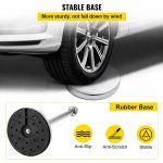 4x Silver Bollards Crowd Barriers 3x Black Twisted Rope - Image 5