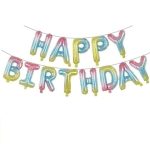 Happy Birthday Rainbow Foil Balloon