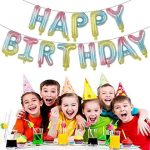 Happy Birthday Rainbow Foil Balloon - Image 3
