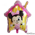 Pink Minnie Mouse Foil Balloon 64*55cm (Unpacked)