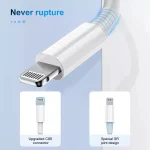 PD 20W USB to iPhone Cable - Image 3
