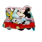 Mickey Mouse in Car Foil Balloon 68*54cm (Unpacked)