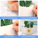 Glue Dot Sheets Double Sided 50 Dots Per Sheet - Image 3