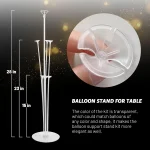 Table Stand Balloon Stick w Cap Kit - Image 3