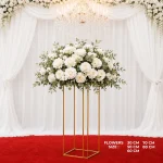 Wedding Artificial Rose Bouquet white