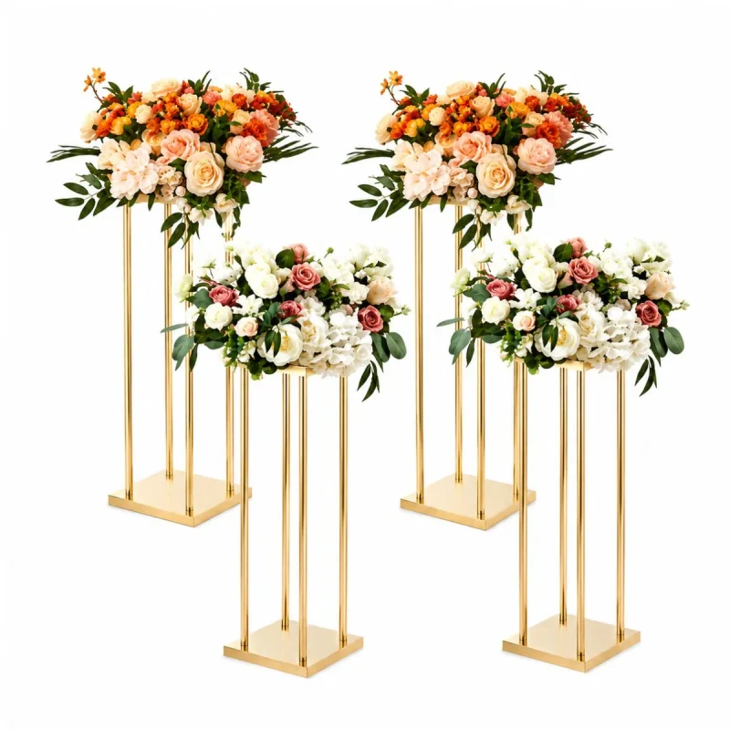Metal Column wedding flower stand
