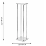 Metal Column wedding flower stand