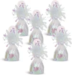 6-60x Balloon Weight Holder Metallic Foil for Party Decoration Table Centerpiece - Image 3