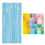Pastel Foil Curtain 1m2m Door Birthday Wedding Party Home Decoration xtradeal