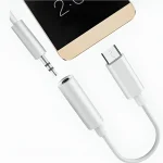 Type C audio adapter cable for smartphones and tablets