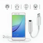USB Type C to 3.5mm stereo audio converter cable